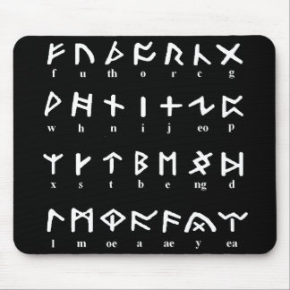 Futhorc Mouse Pad