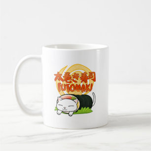 Futomaki Sushi Cat Coffee Mug
