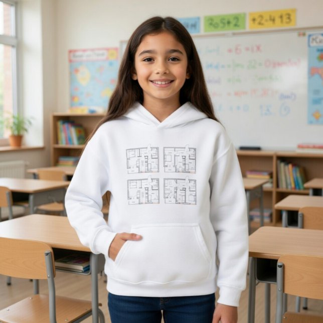 Futur Architecte Plan de Construction Veste à Capu (Créateur téléchargé)