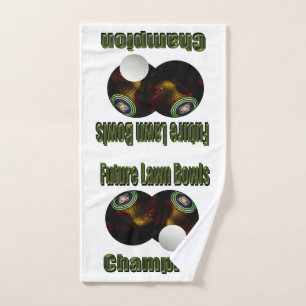 Futur Champion des Bowls de pelouse, Serviette à m