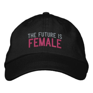 Futur est femme brodé Casquette de base ajustable