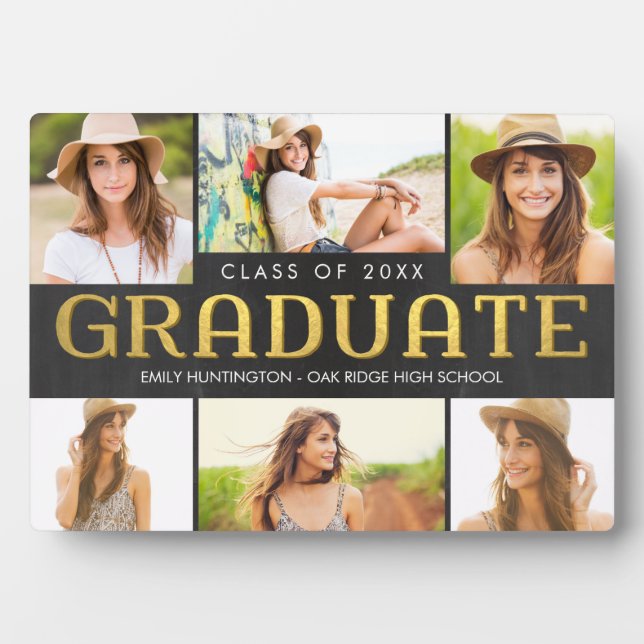 Futur film brillant Plaque de graduation (Devant)