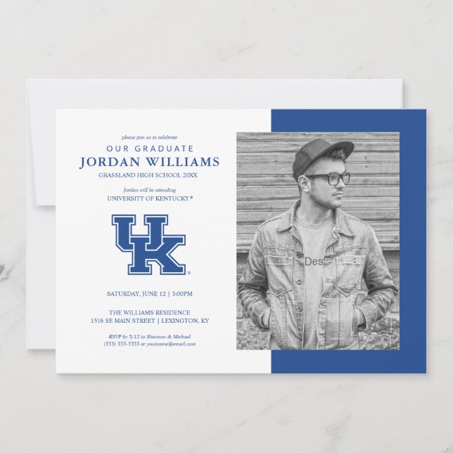 Futur Kentucky Grad Faire-part (Devant)