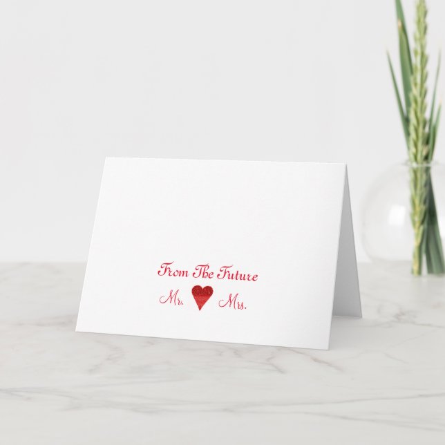 Futur M. & Mme Merci Coeur note (Devant)
