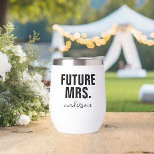 Futur personnalisé Mme Nom Mariage