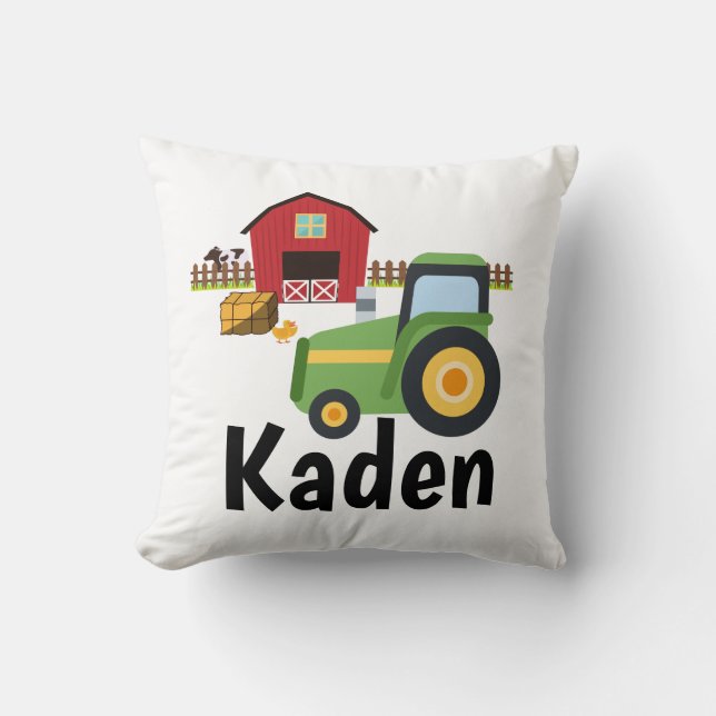 Futur petit coussin de tracteur d'agriculteur (Recto)