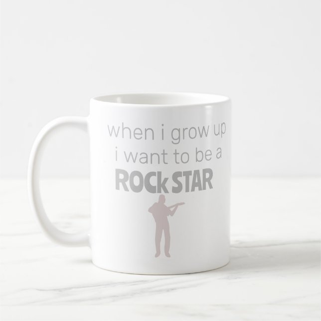 Futur Rock Star Coffee Mug (Gauche)