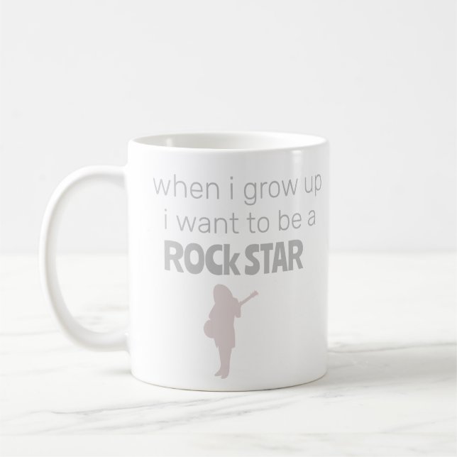 Futur Rock Star Coffee Mug (Gauche)