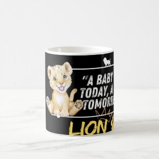 Futur Roi : Bébé Lion Motivational Mug Artwork