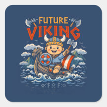 Futur Viking Autocollants Drôles Norvégiens