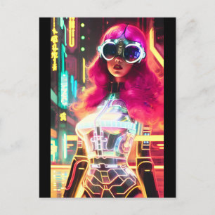 Futura City Dreamers - Ken Gauge Art Postcard