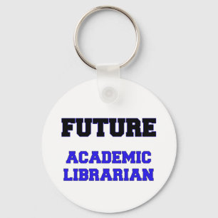 Future Academic Librarian Keychain