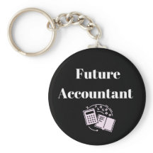 Future Accountant Keychain 