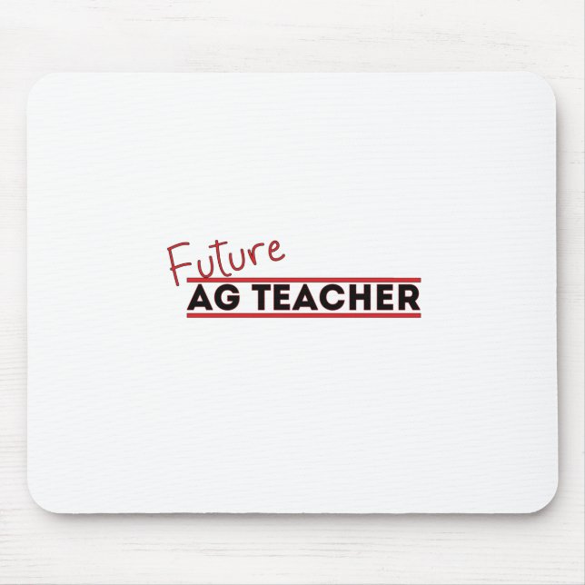 Future Ag Teacher Mouse Pad (Front)