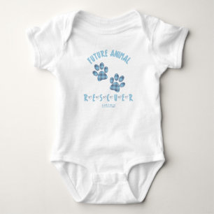 Future Animal Rescuer (Boy) Baby Bodysuit