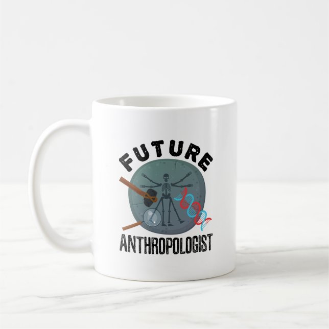 Future Anthropologist Coffee Mug (Left)