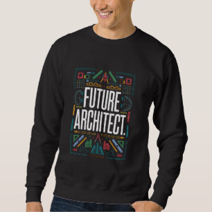 Future Architect Graduation School Kids Toddler Wo Sweatshirt