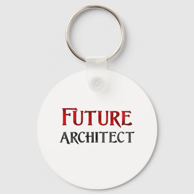 Future Architect Keychain (Front)