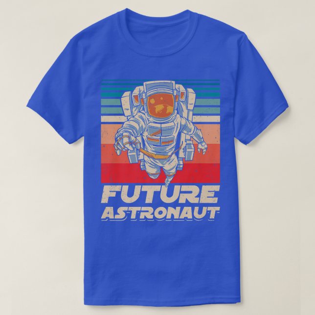 Future Astronaut Astronomy Space Planets Rocket  T-Shirt (Design Front)