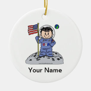 Future Astronaut - Male Ceramic Ornament