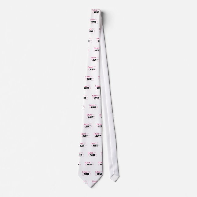 Future Aunt Tshirts and Gifts Tie (Front)