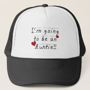 Future Auntie Kid Print Tshirts and Gifts Trucker Hat