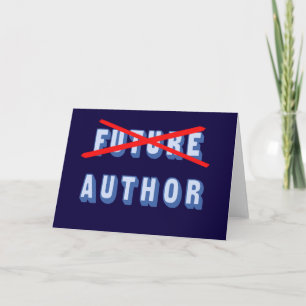 Future Author No More Card