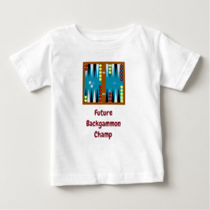 Future Backgammon Champ Baby T-Shirt