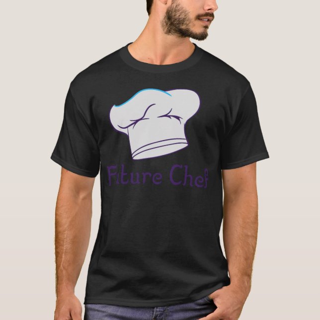 Future baker pirate chef hat  T-Shirt (Front)
