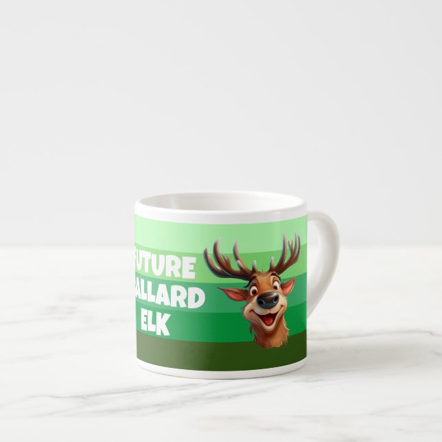 Future Ballard Elk mini mug (Front Right)