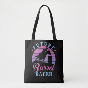 Future Barrel Racer Tote Bag