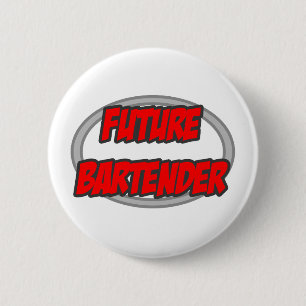 Future Bartender 2 Inch Round Button