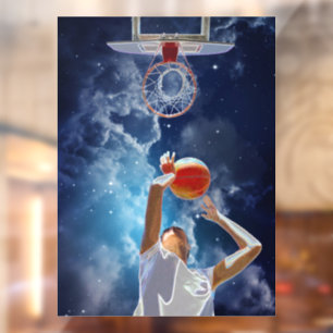 Future Basketball All-Star Window Cling