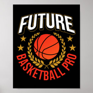 Future Basketball Pro Coach Match Team Player  Poster