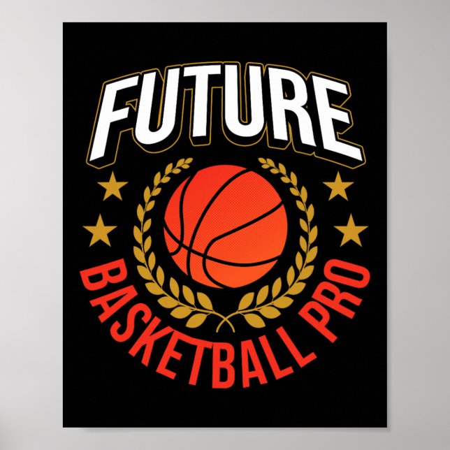 Future Basketball Pro Coach Match Team Player  Poster (Front)