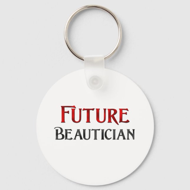 Future Beautician Keychain (Front)