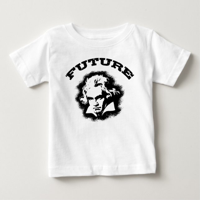 Future Beethoven Baby T-Shirt (Front)