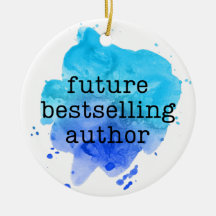 Future Bestselling Author Ornament