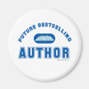 Future Bestselling Cool Author Statement Magnet