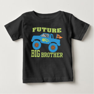 Future Big Brother Monster Truck Baby T-Shirt