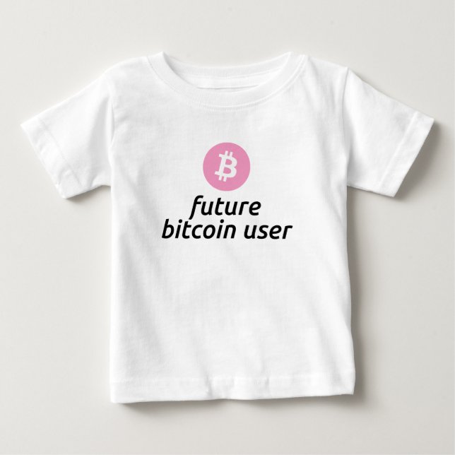 Future Bitcoin User Shirt for a Girl (Front)