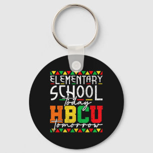 Future Black College Elementary School Today Hbcu Keychain