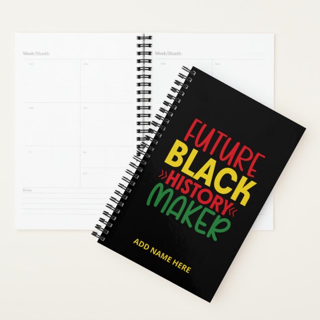 Future Black History Maker Planner (Display)