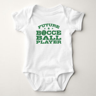 Future Bocce Ball Player Baby Bodysuit