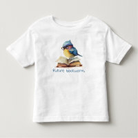 Future Bookworm Blue Bird Reading Baby