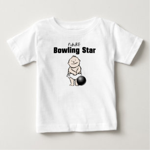 Future Bowling Star Baby Boy T-shirts