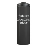 Future Broadway Star Inspiring Actor Design Black