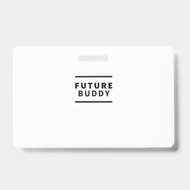 Future buddy badge (Front)