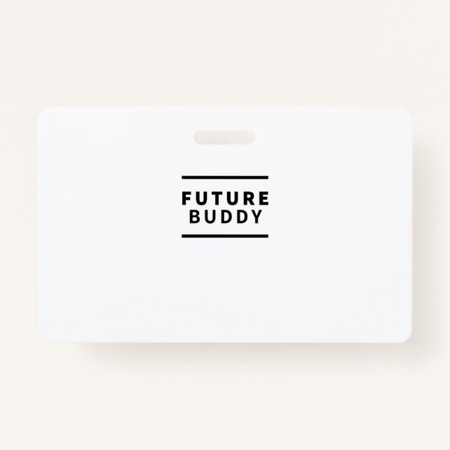 Future buddy badge (Front)