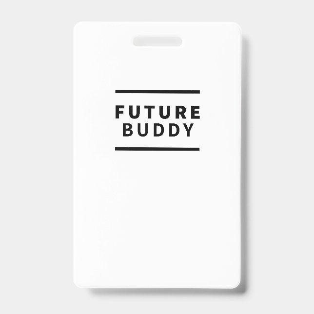 Future buddy badge (Front)